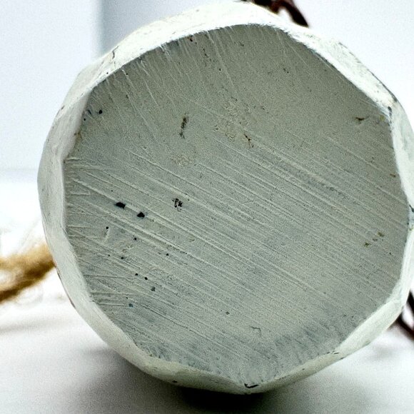 Set Of 3 Christmas SnowmanThemed Ornaments Resin Ceramic Paper Vintage - Picture 6 of 15